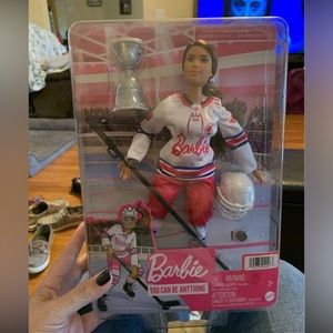 Barbie Hockey doll NWT